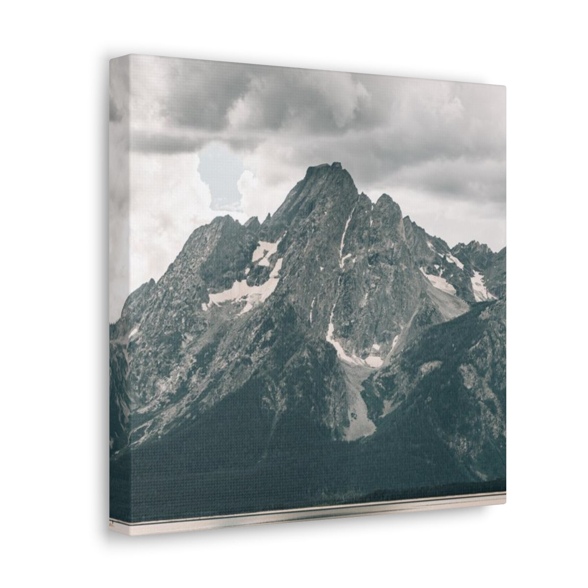 Grand Teton Mountains Landscape Canvas Print