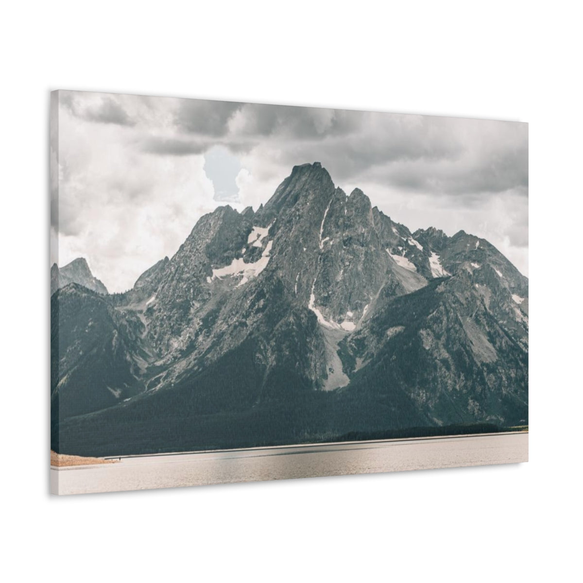 Grand Teton Mountains Landscape Canvas Print